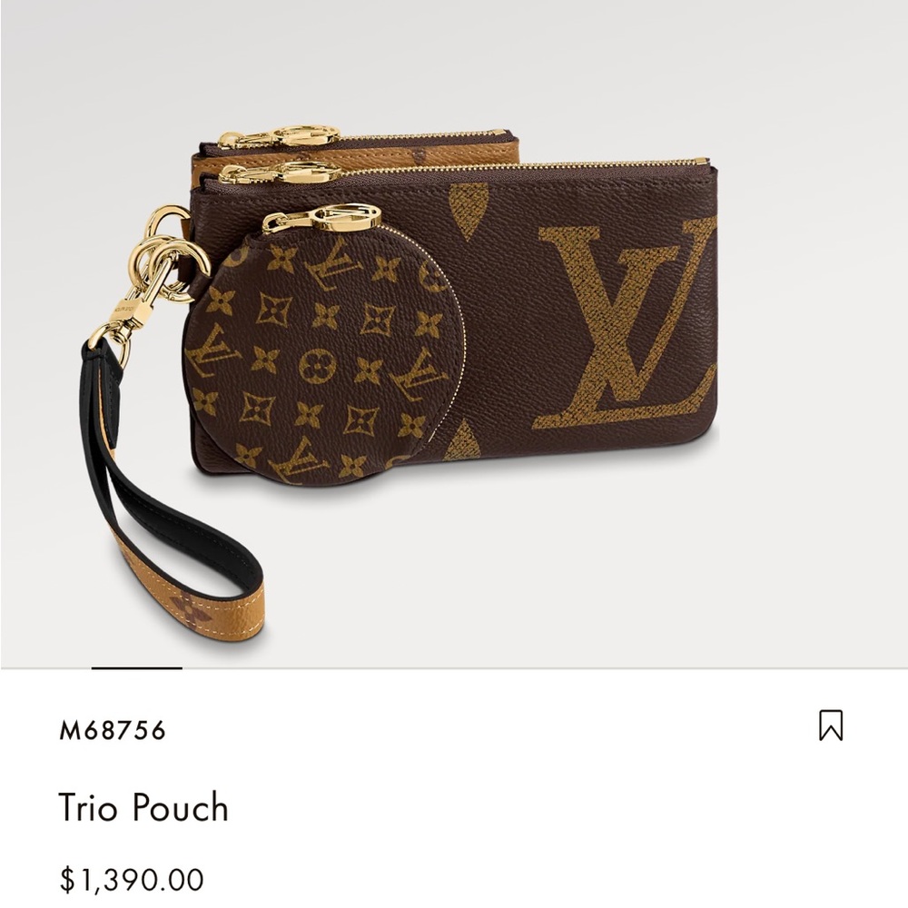 Louis Vuitton Trio Pouch